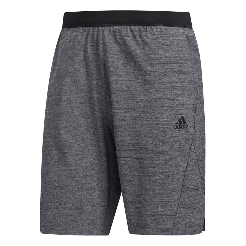 NWT! Adidas Men's Axis 20 Woven Heathered Training‎ Shorts, Small, Gray